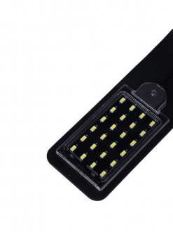 Светодиодная лампа для аквариума Fishbeam 10W 24LED черная-1