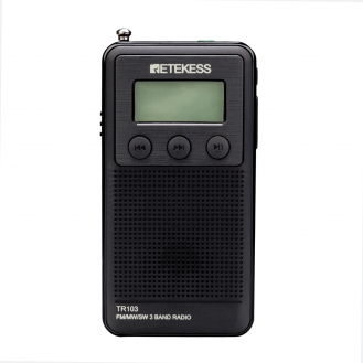 Портативный радиоприемник с mp3 плеером Retekess TR103-4